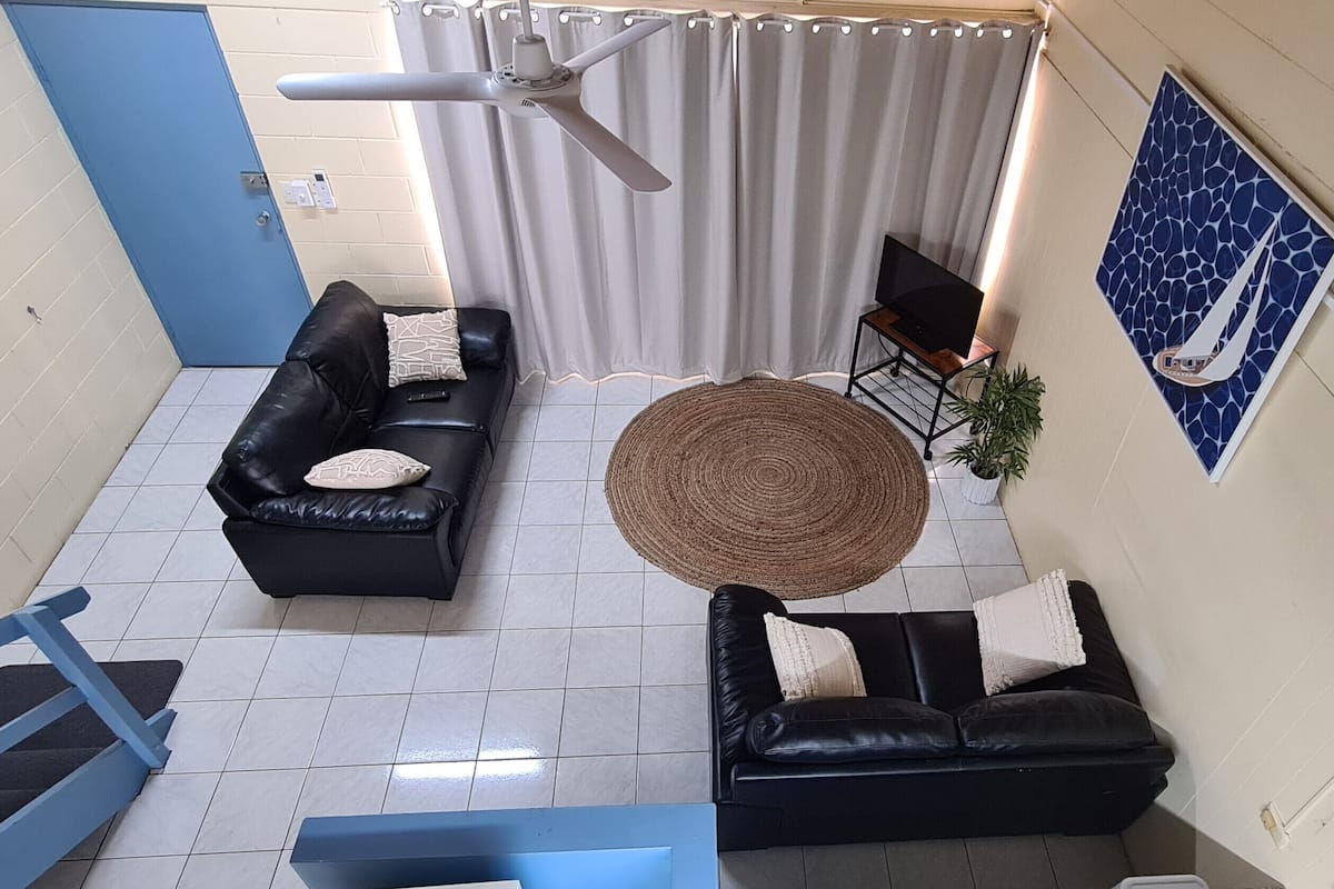 classic apartment | living area | 48-inch smart tv with cable channels, tv