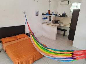 Free WiFi, bed sheets, wheelchair access - Loft style apartment north of Merida with Wifi Smartv a/c (Mérida)