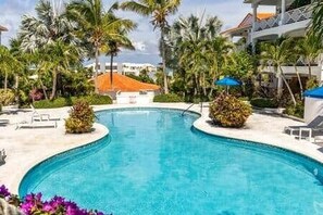 Outdoor pool - Shore to Please - Large Studio Condo with Patio (The Bight Settlement)