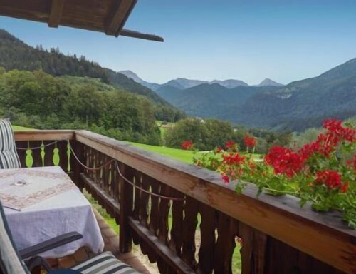 Ferienwohnung Nr. 2, 1-2 Personen, 36 qm, Balkon mit Bergblick, TV, W-LAN