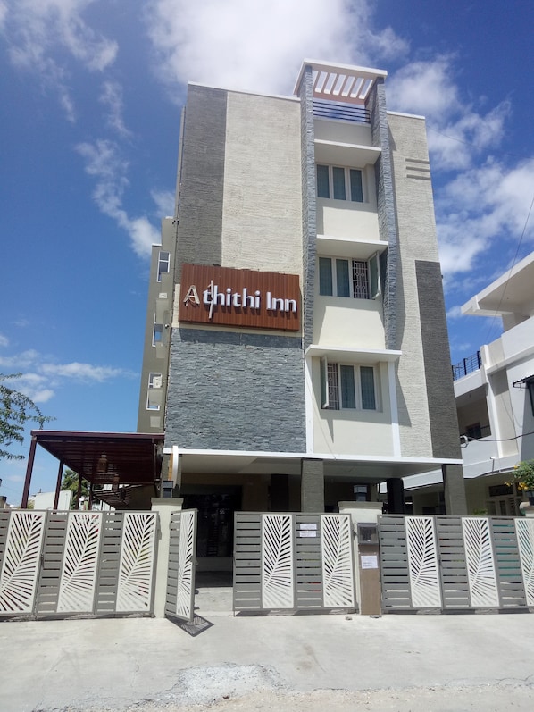 Façade de l’hébergement