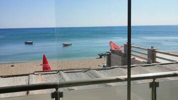 Deluxe dubbelrum eller tvåbäddsrum | Balkong