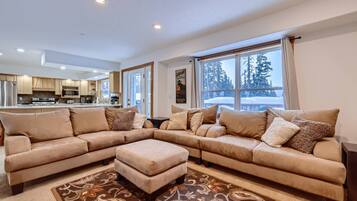 智能电视、壁炉、DVD 播放器、立体声音响