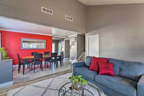TV, DVD player - Stylish Home w/ Pool - 5 Mi to Las Vegas Strip! (Las Vegas)