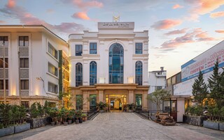 Framhlið gististaðar