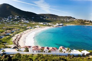 Beach - Villa Amalia – 6-Bedroom Luxury Oceanview Villa with Pool, Gym & Full Staff in St. Maarten (Philipsburg)