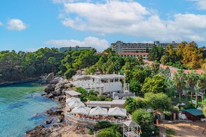 Udsigt fra overnatningsstedet