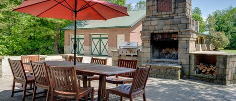 Opções para refeição ao ar livre