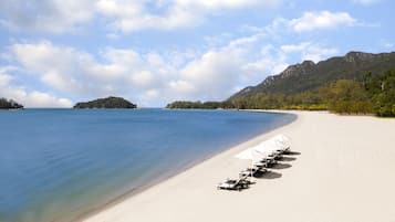 Private beach, kayaking, rowing