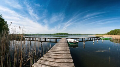 Stylish holiday apartment in the middle of Schleswig Holstein near the Einfeld lake