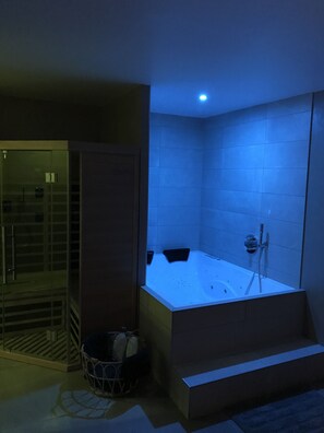 Douche, baignoire à jets