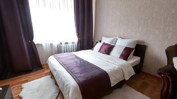 Basic-Apartment | 1 Schlafzimmer, Bügeleisen/Bügelbrett, kostenloses WLAN, Bettwäsche