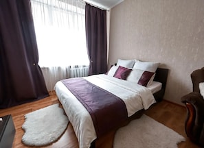 Basic Apartment | Iron/ironing board, free WiFi, bed sheets