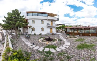 Overnatningsstedets facade