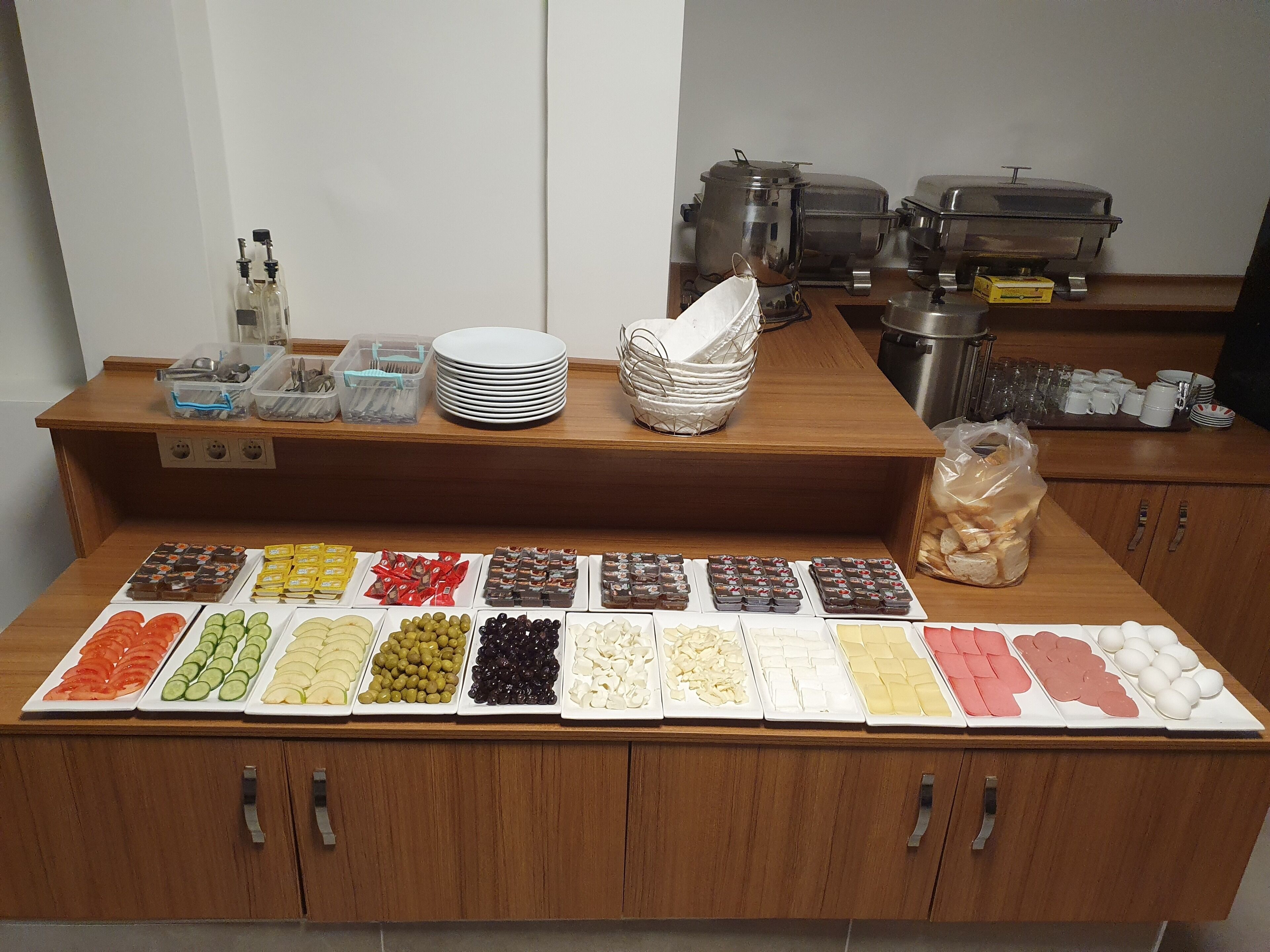 Frokostbuffé er inkludert hver dag