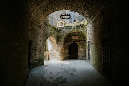 Property entrance. Burg Gutenfels