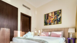 Luxury Apartment | 1 bedroom, free WiFi - Contemporary One Bedroom with Full Marina View (Dubai)