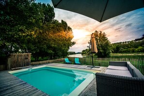 Outdoor pool - Villa & spa (Barsac)