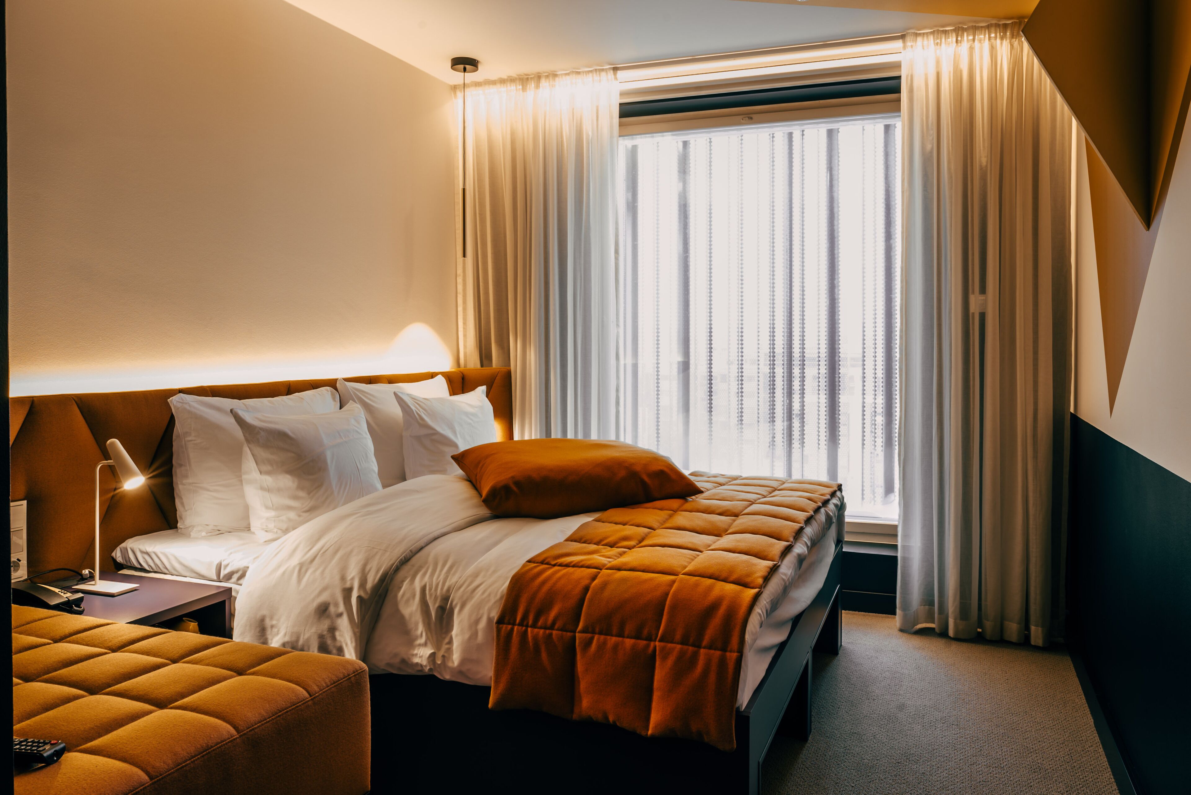 exclusive room (art exhibit) | 1 bedroom, down duvets, blackout curtains, free wifi