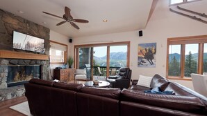 TV, fireplace - Pet Friendly Home at Purgatory - Decks with Amazing Views - Steps to Lifts (Durango)