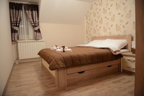 2 sovrum, wi-fi och sängkläder