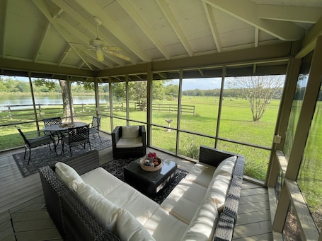 Interior. The Garden Suite at Moon Lake Farm - come stay at the farm