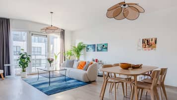 Apartamento design | Área de estar | TV