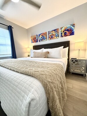 3 bedrooms, iron/ironing board, travel cot, free WiFi