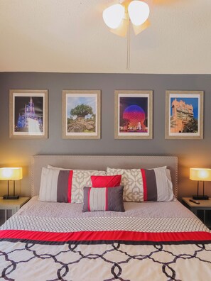 4 soverom, strykejern/-brett, reiseseng for barn og wi-fi