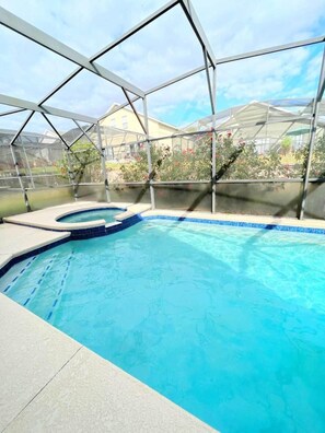 Piscine chauffée