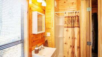 Towels, soap, shampoo