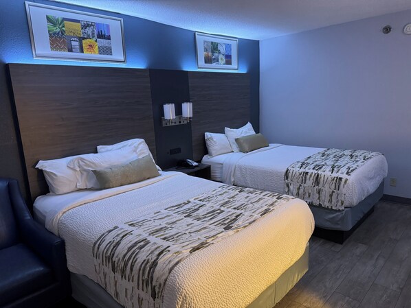 Chambre, 2 lits doubles, non-fumeur