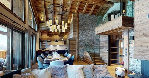 Magnifique Rooftop en Duplex avec Sauna, vue panoramique, ski in / ski out