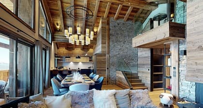 Magnifique Rooftop en Duplex avec Sauna, vue panoramique, ski in / ski out