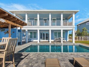 Una piscina climatizada