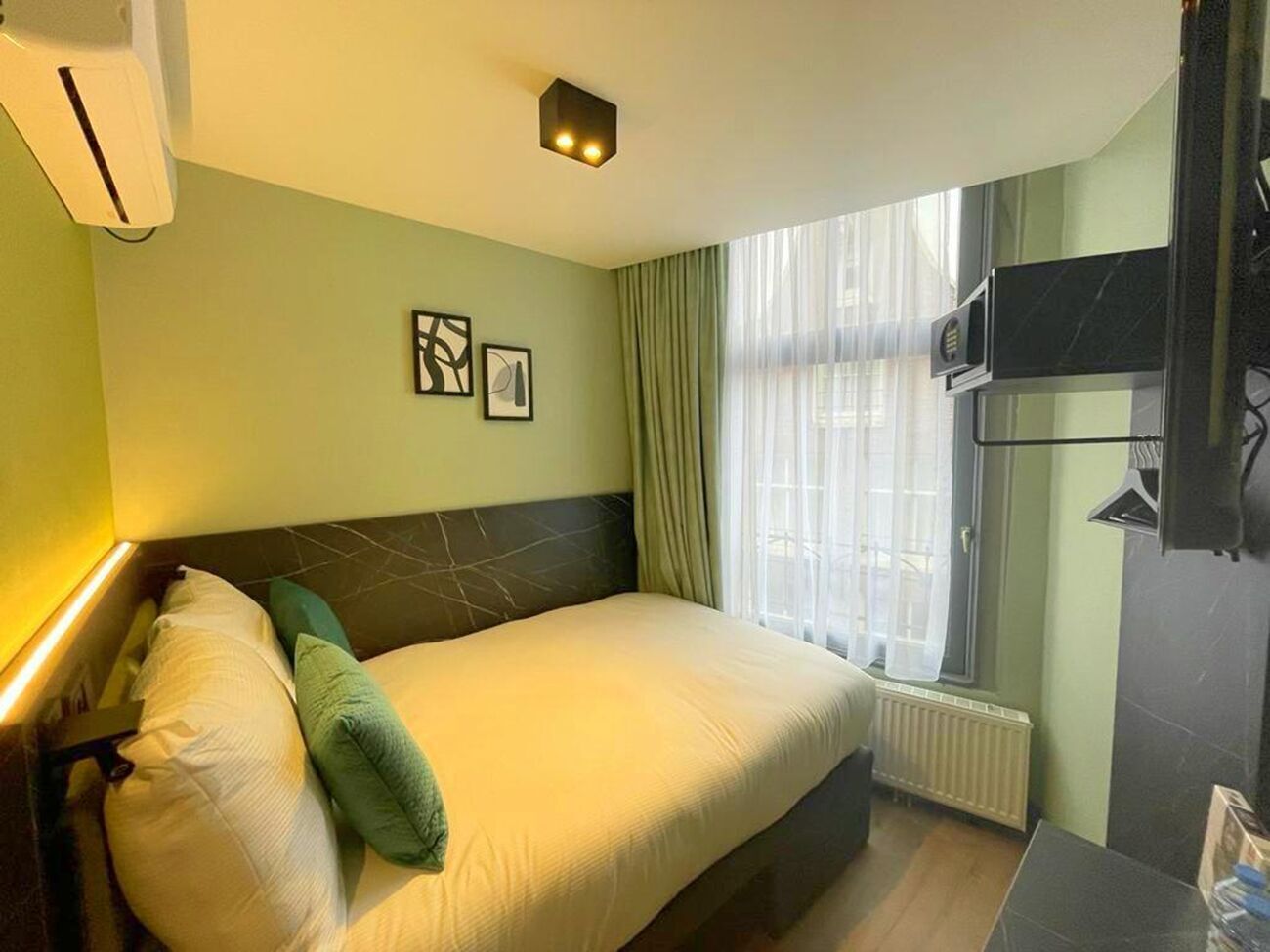 In-room safe, desk, blackout curtains, iron/ironing board
