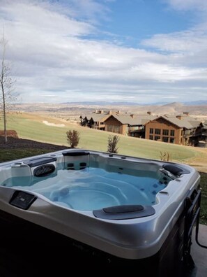 Idromassaggio all'aperto