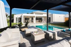 Terrace/patio - Villa Paradis with private pool (Le Gosier)