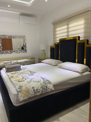 4 chambres, literie de qualité supérieure, surmatelas