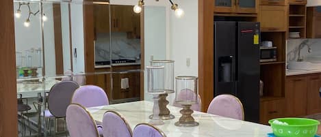 Luxury Villa | Living area | 55-inch Smart TV with satellite channels, TV