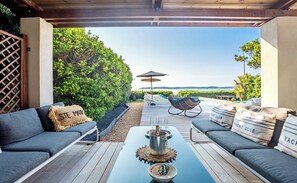 Terrace/patio - CENTRAL renovated VILLA... so CLOSE to the SEA ! (Sainte-Maxime)