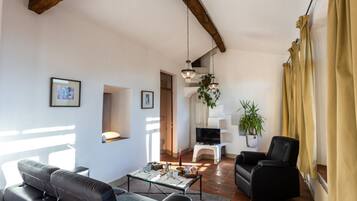 Fernseher, Kamin, BĂŒcher