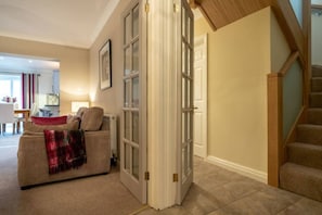 Televisor i llar de foc