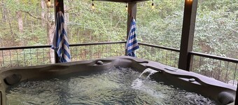 Creekside Gem | Hot Tub, Sleeping Porch, Fire Pit