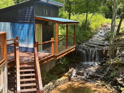 Creekside Gem | Hot Tub, Sleeping Porch, Fire Pit