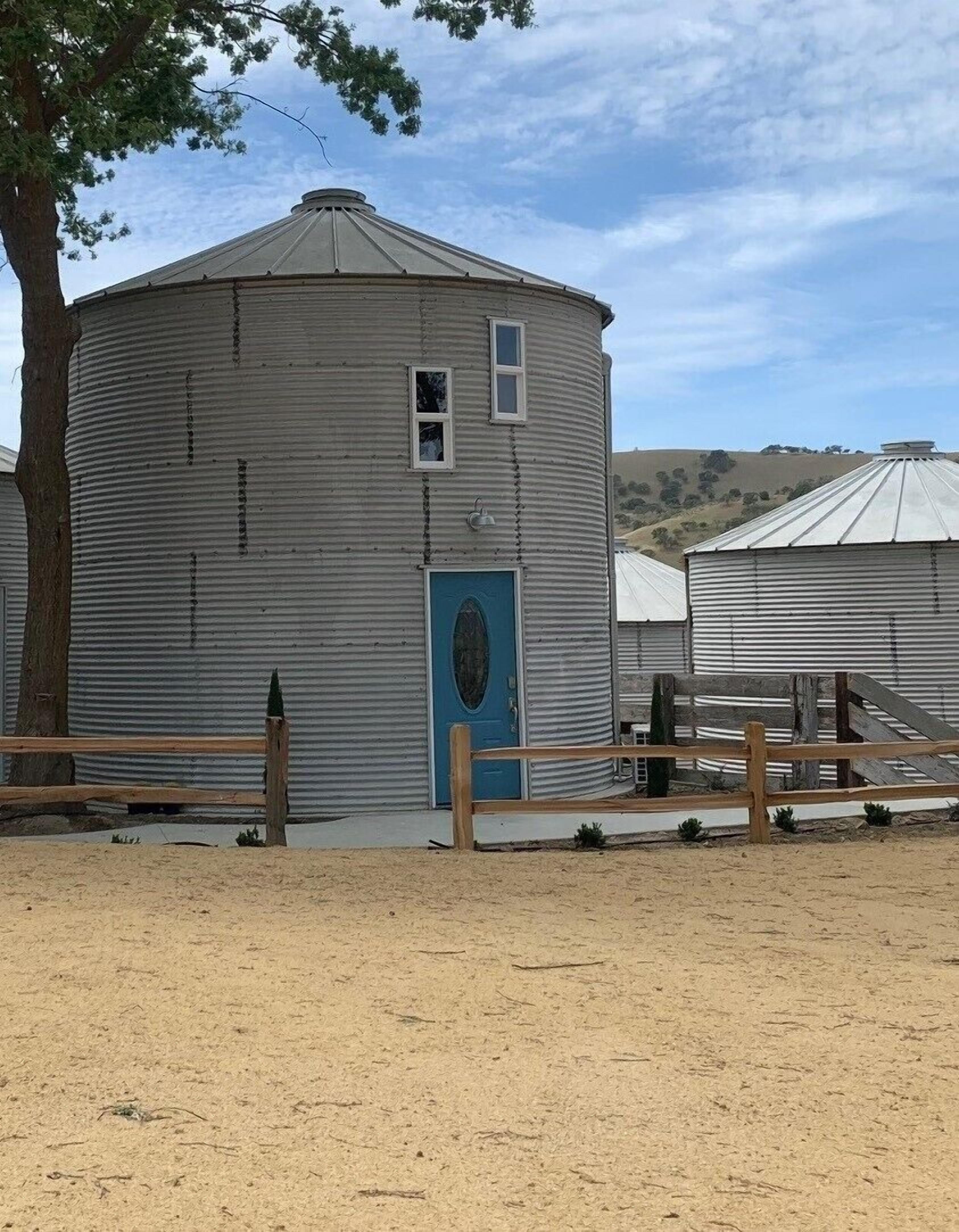 Unique Grain Silo Home with Beautiful Views