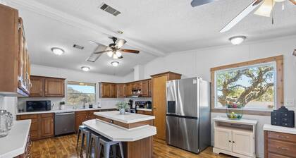 Flying B Ranch House on 52 acres in Bertram, TX