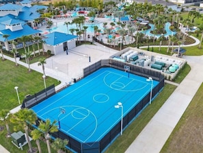 Sports court - Brand New 9Bd Mansion Pool/ Spa At Windsor Island (Davenport)
