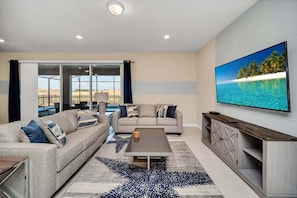 TV, table football - Brand New 9Bd Mansion Pool/ Spa At Windsor Island (Davenport)