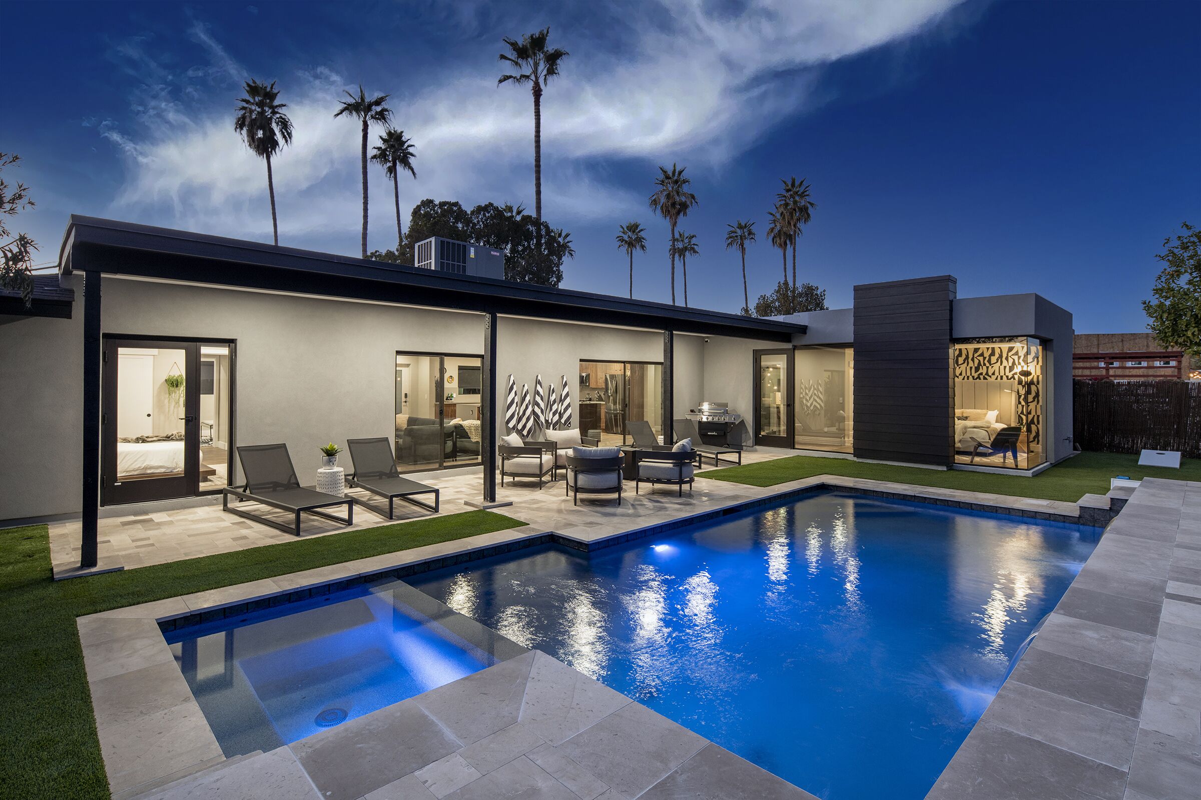 Außenpool, beheizter Pool